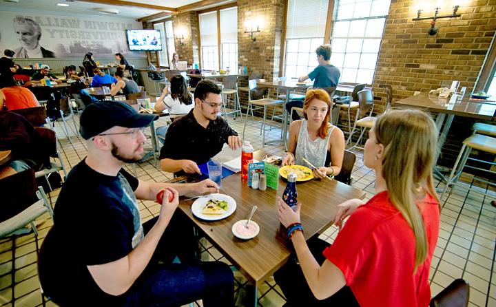 Image of Students in Dining Area